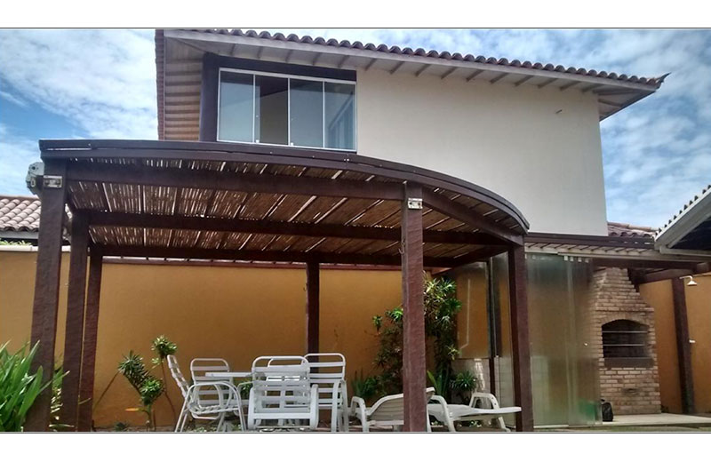 Forro de bambu – Casa Condomínio - Manguinhos - Buzios